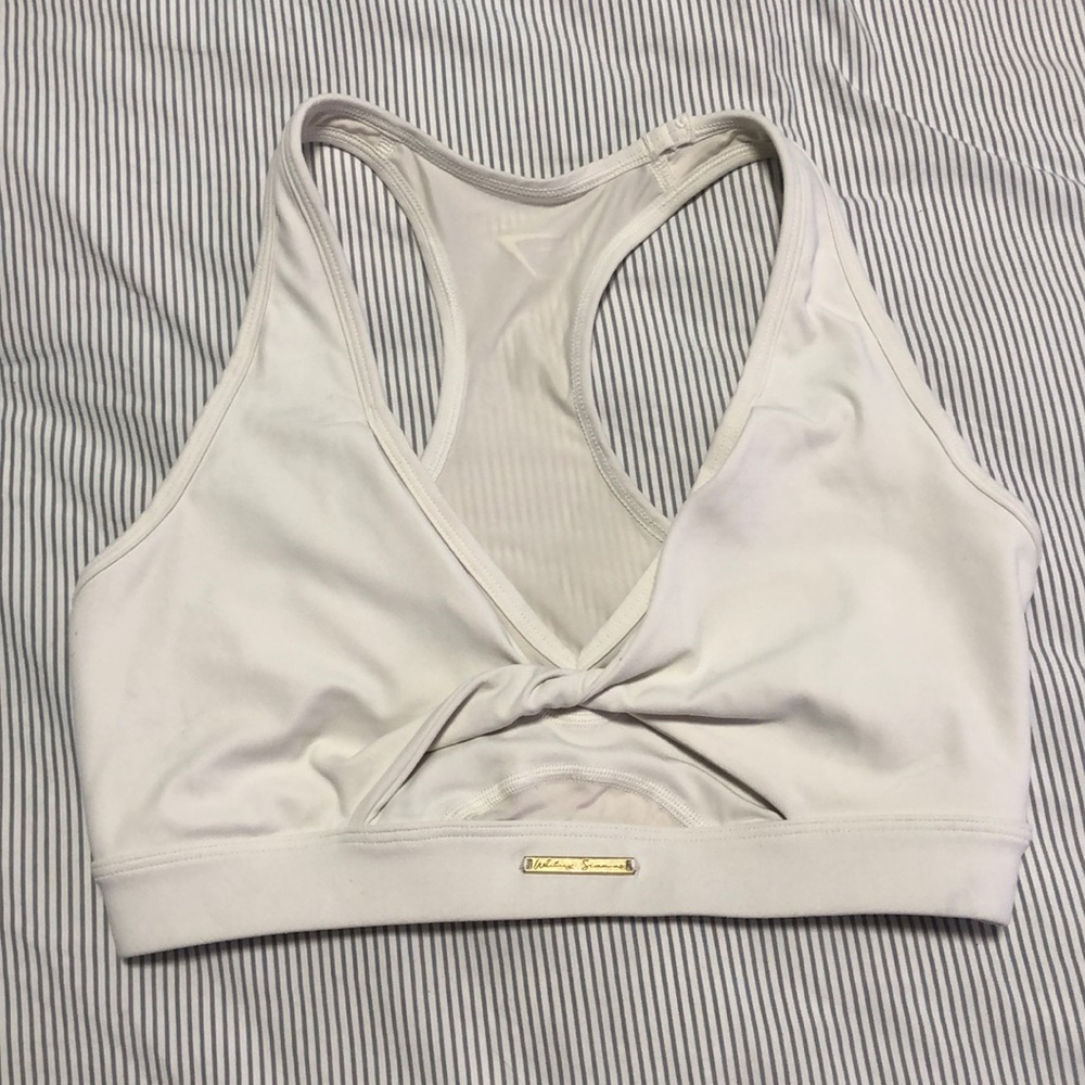 Gymshark x Whitney Simmons Sports Bra in Unbleached